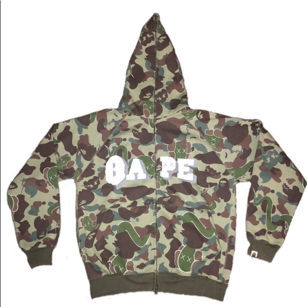Bape x Kaws Full-zip